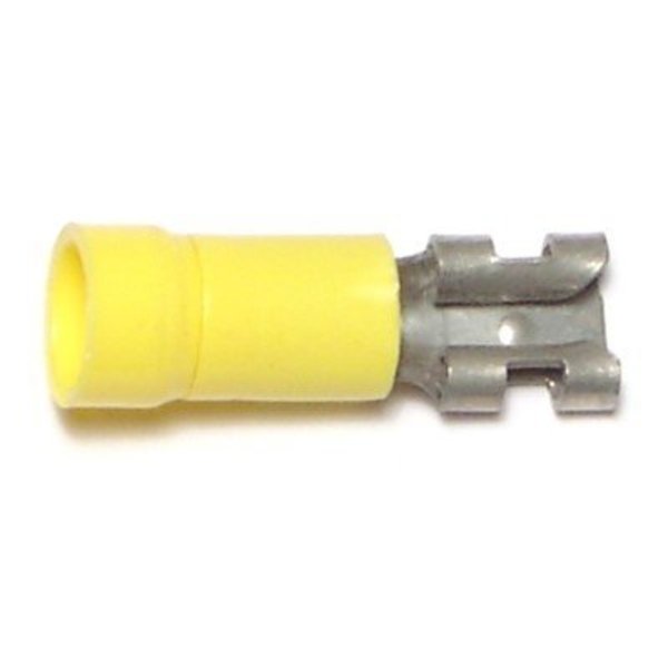 Midwest Fastener 12 WG to 10 WG x 1/4" x 1" Insulated Female Connectors 20PK 62691